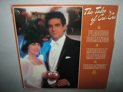 PLACIDO DOMINGO MIREILLE MATHIEU EMMANUEL Tales of Cri SEALED New Vinyl LP 1984 - Image 1 of 4