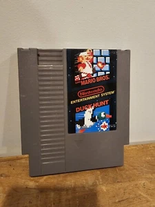 Super Mario Bros / Duck Hunt (Nintendo Entertainment System, 1985) NES Authentic - Picture 1 of 4