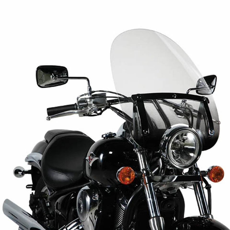 Parabrezza alto sfumato 54x46 Givi Kawasaki VN 900 Classic 06 - 17