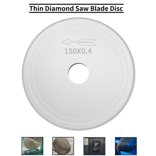 6 Inch Ultra-thin Diamond Saw Blade Cutting Disc For Cutting Jade Jewelry Tool