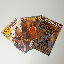 3 x Conan the Barbarian; Th Women on the Wall Part 1 #13 Part 2 #14 and Part 3 #