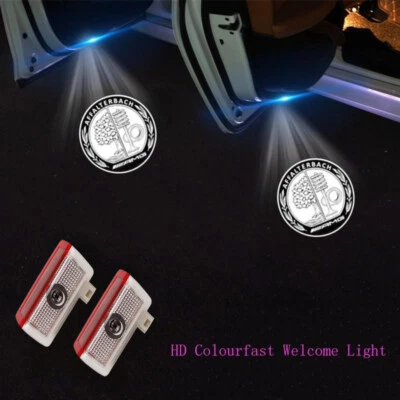 Luces LED láser sombra HD cortesía puerta fantasma Mercedes-Benz A B E ML Foto 1 de 4