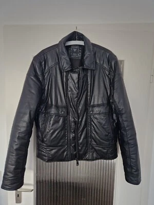 Herren Guess Jacke/ Übergangsjacke Gr. L In schwarz - Bild 1 von 4