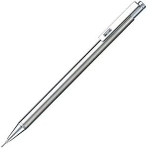 Mini Druckbleistift, 0,5 mm, silberner Körper (TS-3) - Bild 1 von 5