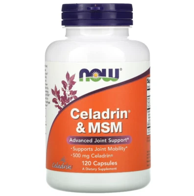 NOW Foods Celadrin & MSM 120 Capsules