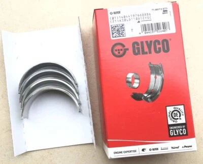GLYCO Big End Bearings Set for BMW N43 N54 N55 Motor Std 71-4807/2 - Image 1 of 4