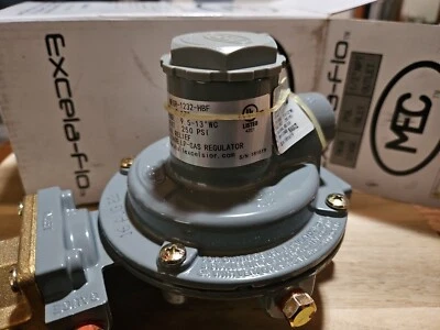MARSHALL EXCELSIOR MEC MEGR-1232-HBF FPOL X 1/2" NPT Twin Stage Propane Regulator 9.5-13 WC