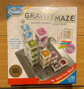 ThinkFun Gravity Maze Marble Run Brain Game and STEM Toy for Boys and Girls  - Picture 1 of 3