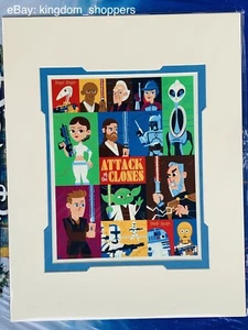 Disney Parks Star Wars Dave Perillo The Shroud Of The Dark Side Print 14x18” New - Picture 1 of 1