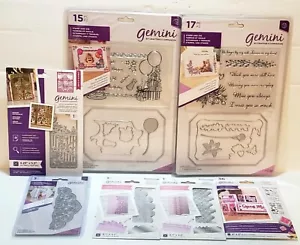 Crafters Companion Gemini LOT Papercraft Dies and Stamps..Etc. New Sealed. - Picture 1 of 8