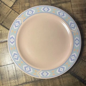 Treasure Craft Southwest Dinner Plates Aztec Peach - Set of 3 - Picture 1 of 6
