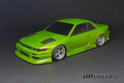RC Body Car Drift 1:10 Nissan Silvia S13 v2 Wide Coupe style APlastics New Shell - Image 1 of 4