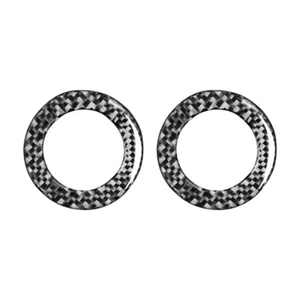 Carbon Fiber Side Dashboard Air Outlet Vent Trim For Mini Cooper S R53 2002-2006 - Picture 1 of 8