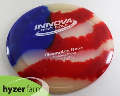 Innova BRAND NEW SWOOSH STAMP DYED CHAMPION BOSS 173.6g OOP Hyzer Farm N55 - Image 1 of 2