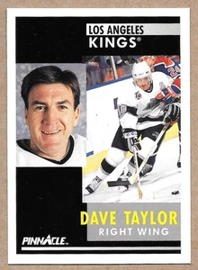 1991-92 Pinnacle #249 Dave Taylor Los Angeles Kings - Picture 1 of 2