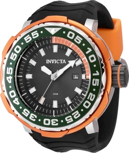 Invicta Pro Diver OCEAND VOYAGE 52mm Orange/Black Tone Green Bezel Men's Watch - Picture 1 of 1