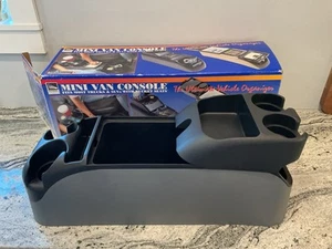 Universal Center Car Console Organizer Truck Cup Holder Minivan Storage Floor - Foto 1 di 8