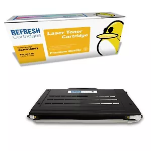 Refresh Cartridges Yellow CLP-510D5Y Toner Compatible With Samsung Printers - Picture 1 of 6