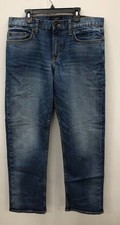 Banana Republic Men's Blue Straight Fit Stretch Jeans Sz 33x30 NWT