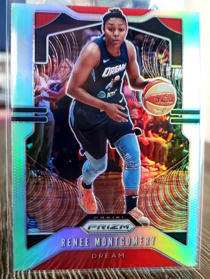 Renee Montgomery 2020 Panini Prizm WNBA Silver Refractor #71 DREAM  - Image 1 of 2