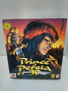 New Sealed Prince of Persia 3D PC 1999 Game Big Box Vintage - Picture 1 of 15