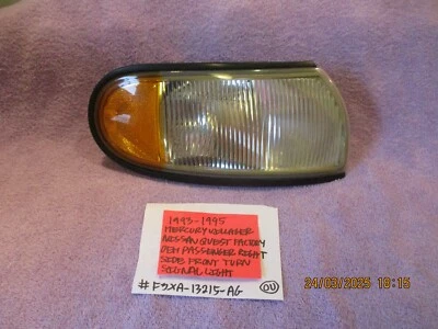 Mercury Villager Quest 1993-1995 intermitente lateral derecho de fábrica # F3xa-13215-ag Foto 1 de 4