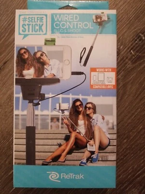 Palo para selfies con obturador con cable de 3 pies Foto 1 de 2