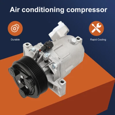 A/C Compressor Compatible with 2007-2015 Nissan Tiida 1.8L Nissan Versa 1.6L - Image 1 of 4
