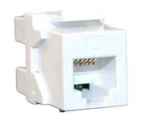 Legrand WP3425-WH Phone Jack RJ25 6P6C Keystone Connector - Picture 1 of 6