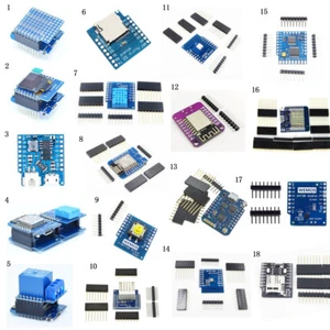 Esp8266 Shield wemos d1 Mini nodemcu Battery Shield 0.66" OLED Pro RTC Arduino - Bild 1 von 75