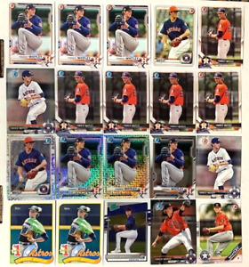 (20) FORREST WHITLEY Prospect Cards Lot! Includes 3X MOJO REFRACTORS Astros