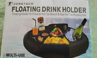 Zone Tech Floating Drink Holder for Pool Hot Tub  Premium Quality With 8 inserts