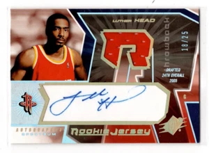 🔥 2005/06 SPX JERSEY AUTOGRAPH Luther Head Rookie 18 /25 🔥 - Picture 1 of 1