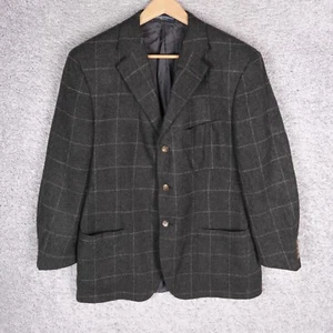 POLO RALPH LAUREN MEN'S BLAZER CAMEL HAIR 44 US or 54 EU DARK GRAY JACKET CASUAL - Picture 1 of 11