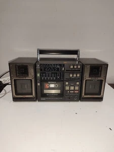Sony CFS-9900 Stereo Boombox Cassette Recorder APM Dolby B, 7-Band Rare Boombox - Picture 1 of 4