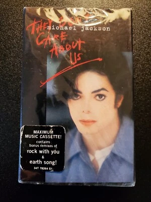Michael Jackson They Don't Care About Us (Cassette) Single New Sealed NEW - Image 1 of 4
