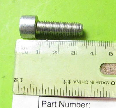 Perno de brida de escape Rickman NOS Zundapp 125 MX p/n R066 05 011 R066-05-011  Foto 1 de 3