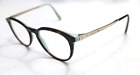 Tiffany & Co TF2128-B 8134 Tortoise Blue Round Eyeglasses 50-18 140 Italy READ