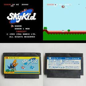 Sky Kid Namco pre-owned Nintendo Famicom NES Tested