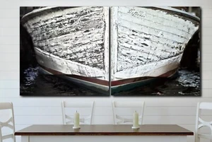 Nautical Wall Art, Personalized, Beach Decor, White, , Coastal, Art, Ship,  Boat - Picture 1 of 5