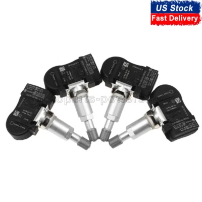 4Pcs Tire Pressure Monitor Sensor 433MHz  for Hyundai KIA 52933D4100 52933D9100 - Image 1 of 4
