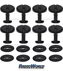 Set of BMW Car Mat Clips / Fixings / Fasteners Floor Twist Type (8) - Picture 1 of 3