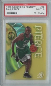 1998 Skybox E-X Century Paul Pierce #82 PSA 9 Mint - Rookie RC HOF - Picture 1 of 2