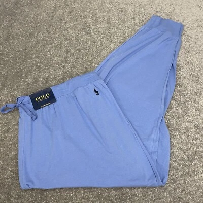 Polo Ralph Lauren Pijama Pantalones Para Hombres 1XT Azul Dormir Jogger Poni Bolsillos NUEVO $65 Foto 1 de 4
