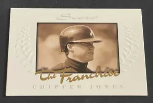 1997 Score - The Franchise - #4 - Chipper Jones - Picture 1 of 2