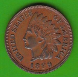 USA Indian Head Cent 1889 IN Vf-Xf nswleipzig