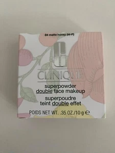 NUEVO EN CAJA Clinique Superpowder Maquillaje Doble Cara MIEL MATE 04 - Imagen 1 de 3