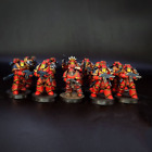Warhammer 40k Blood Ravens MKIII tactical squad painted commission