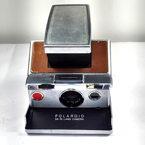 Polaroid SX-70 Landkamera alphabraun - ungetestet - Bild 1 von 13