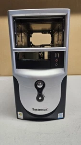Vintage Sleeper Systemax Micro ATX Computer Case Shell Tower (Scratches) - Imagen 1 de 9